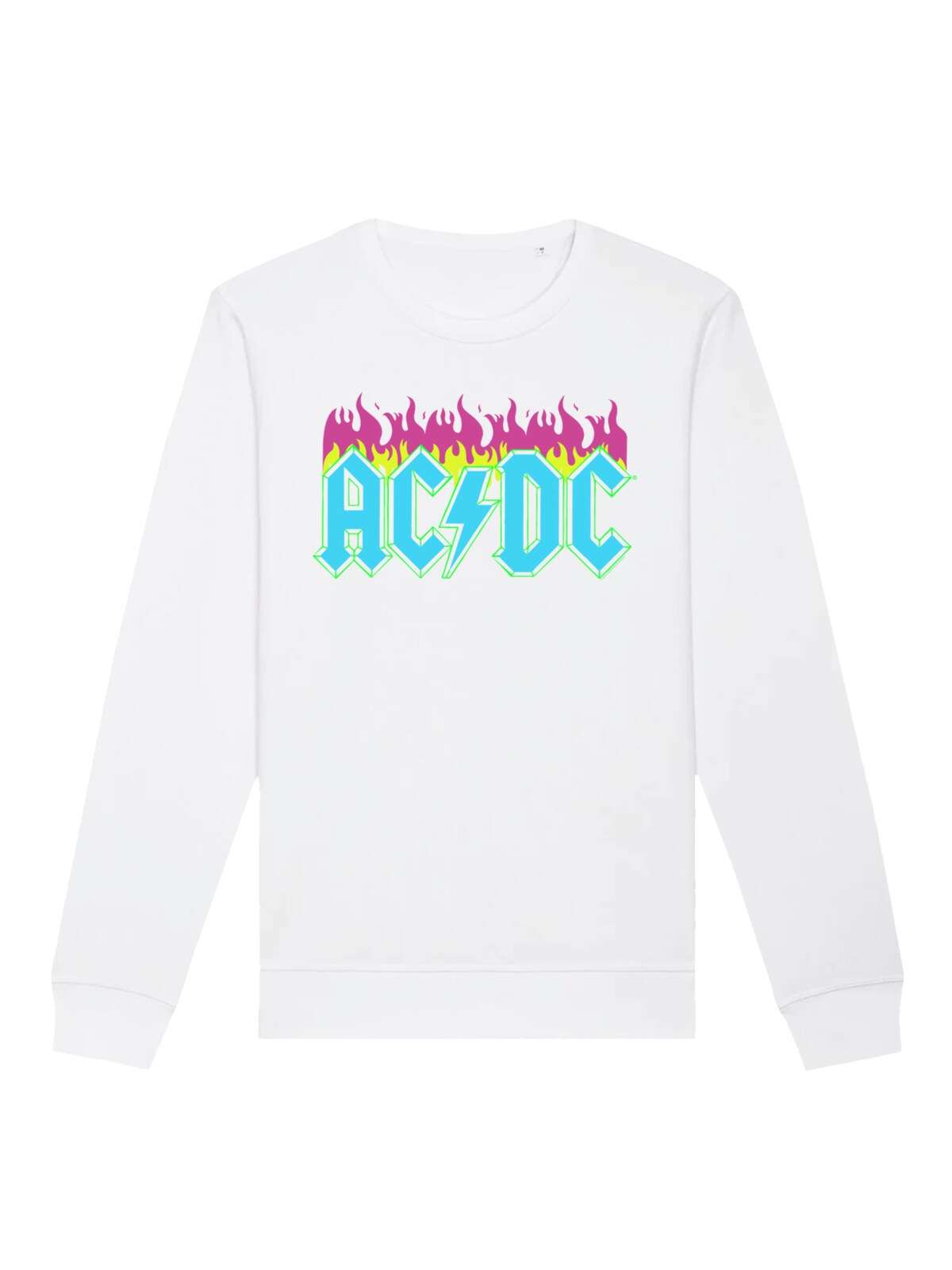 Свитшот ACDC Neon Flames