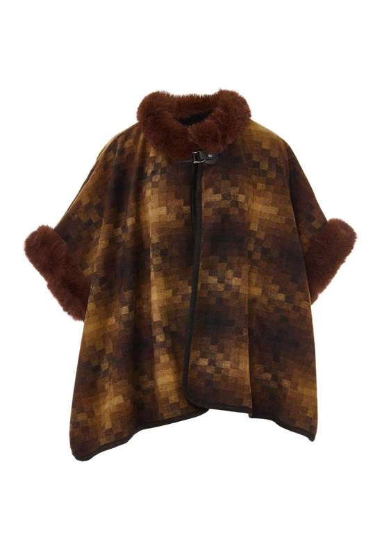 коричневый