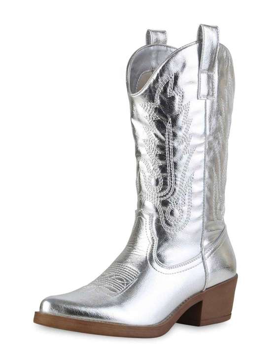 серебристый