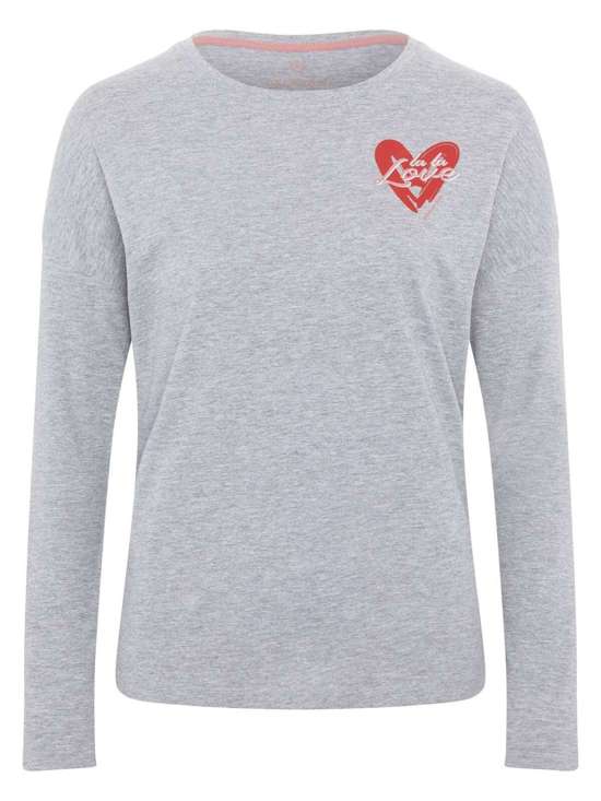 серый меланж