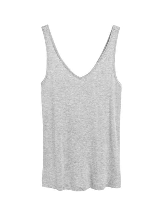 серый меланж