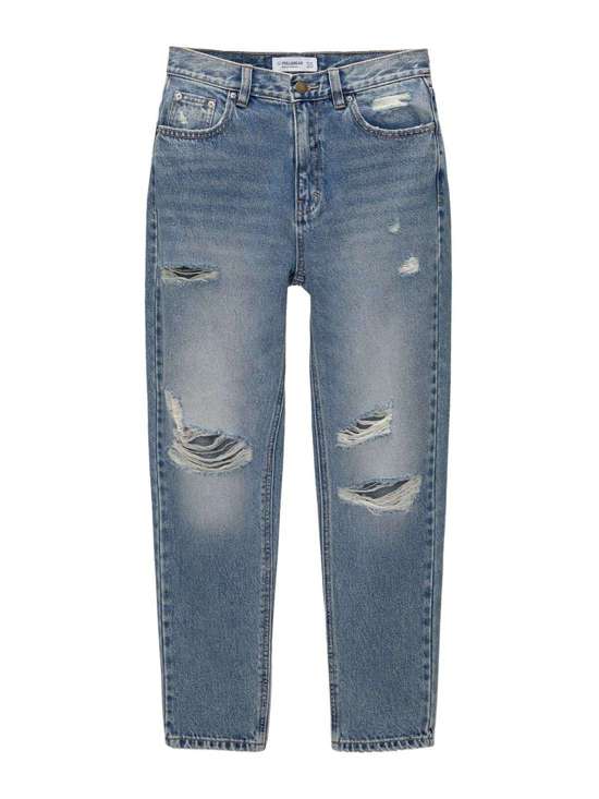 синий деним