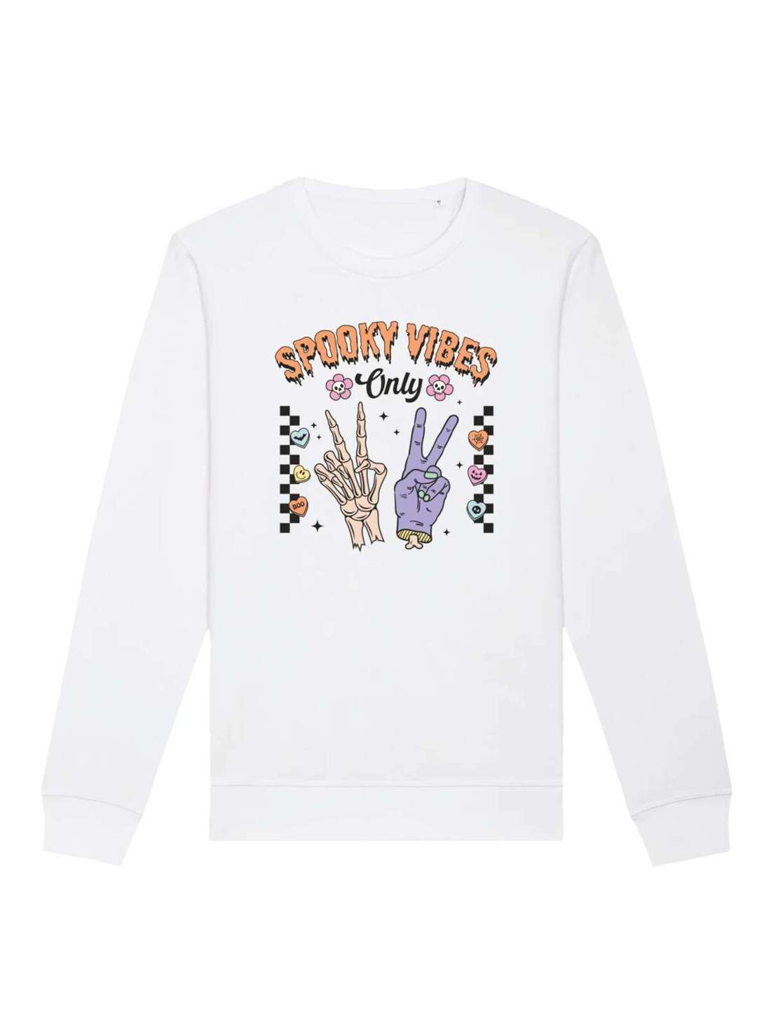 Свитшот Retro Halloween Spooky Vibes Only