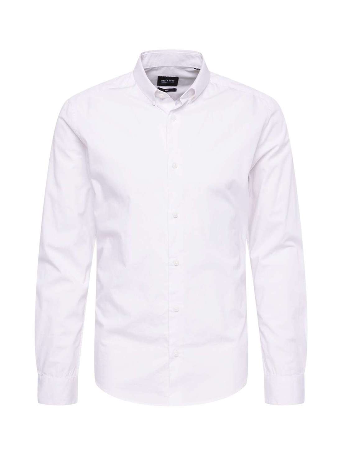 Рубашка узкого кроя