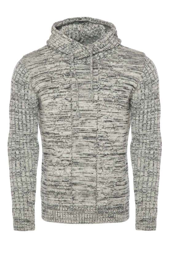 серый меланж