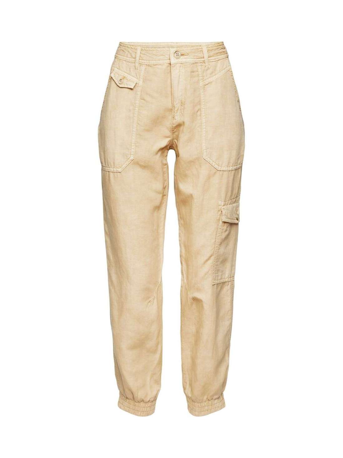 Зауженные брюки-карго