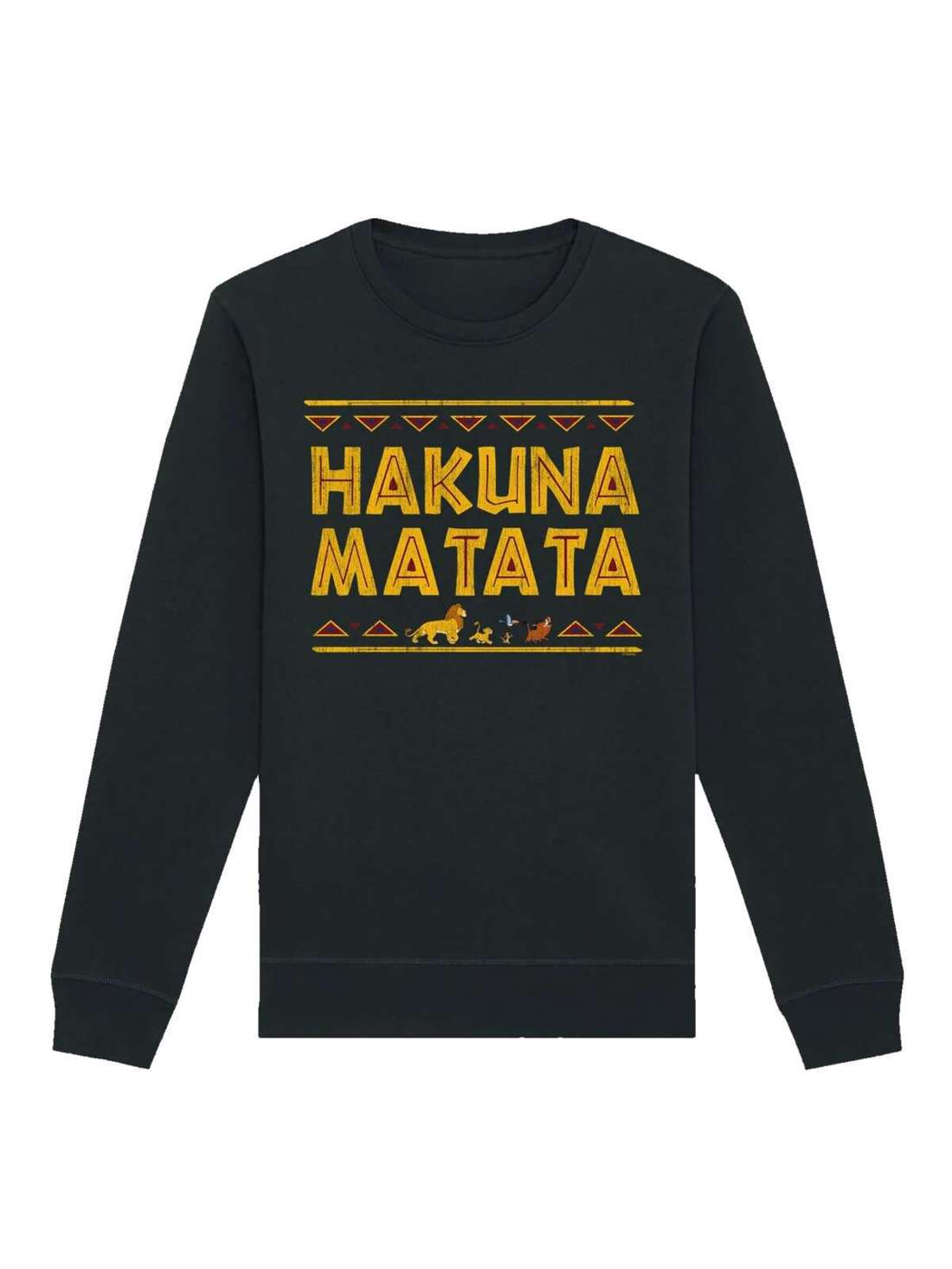 Свитшот Disney König der Löwen Hakuna Matata (GOTS)