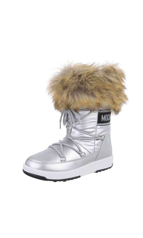 серебристый