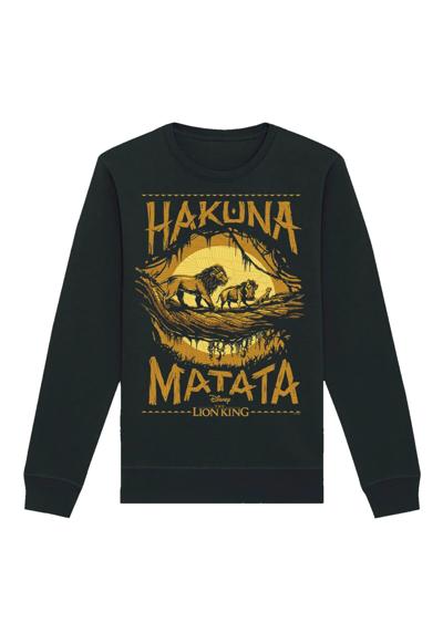 Свитшот Disney Konig der Lowen Hakuna Matata (GOTS)