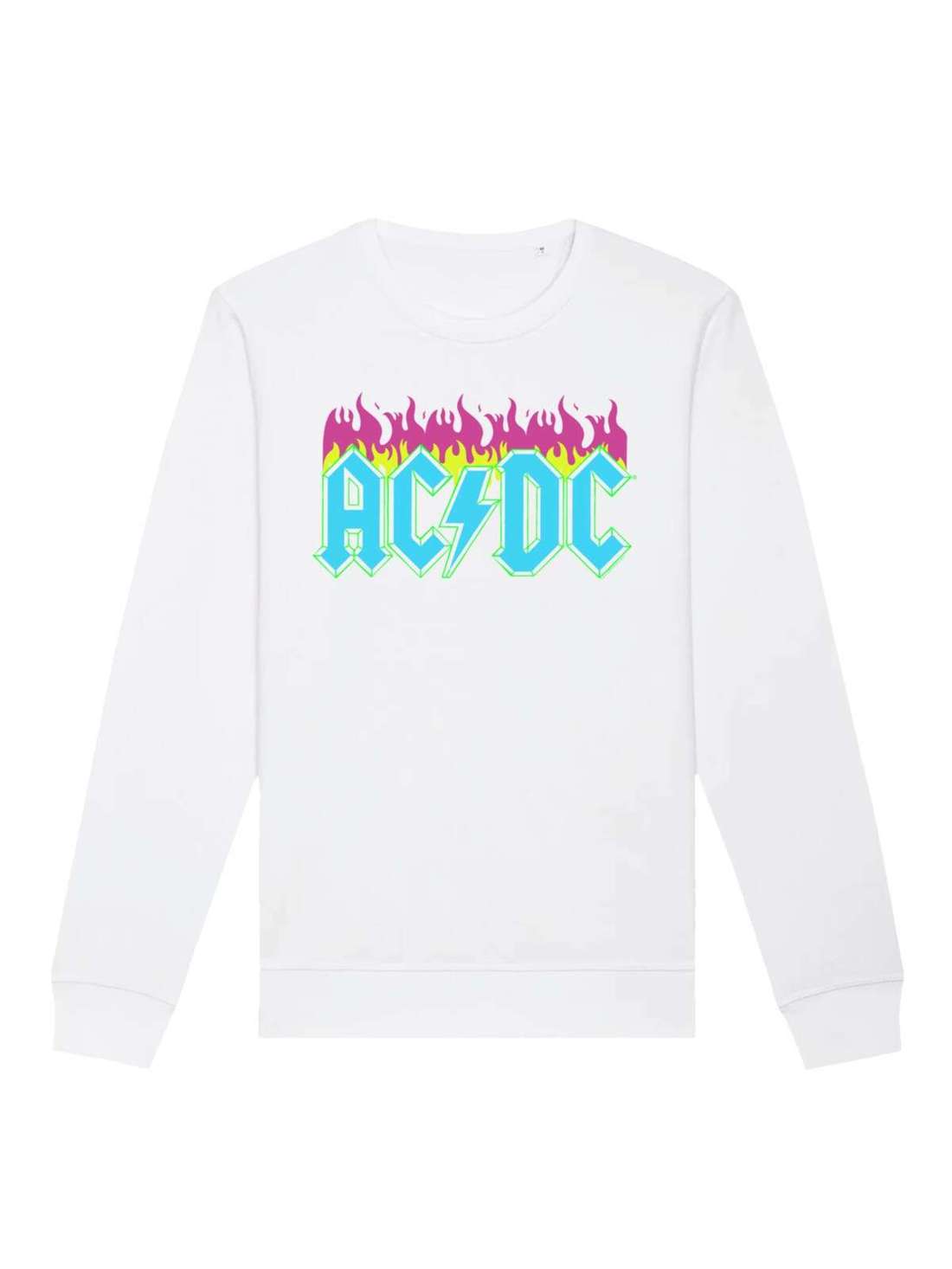 Свитшот ACDC Neon Flames