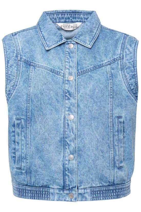 синий деним