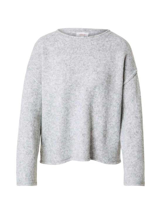 серый меланж