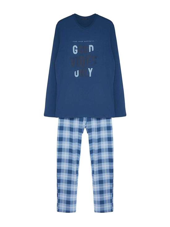 Пижама длинная