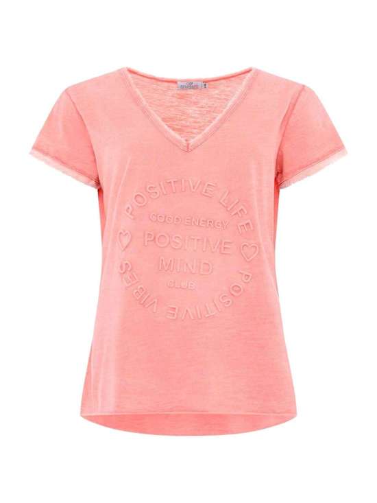 оранжево-розовый