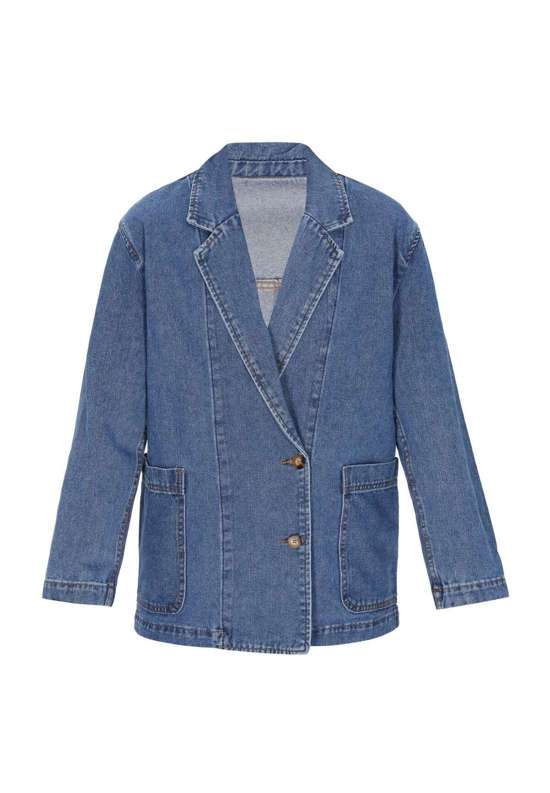 синий деним