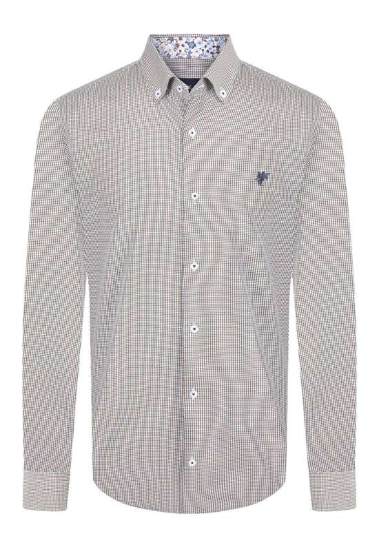 коричневый