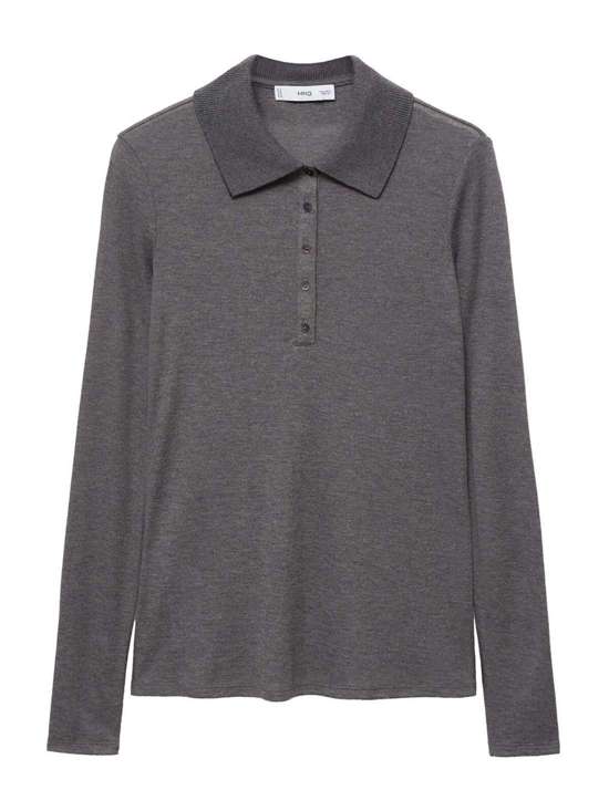 серый меланж