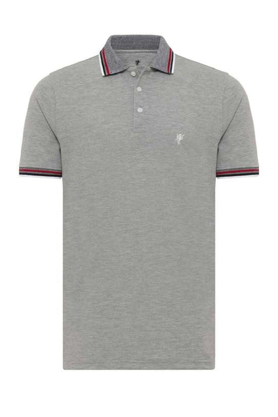 серый меланж