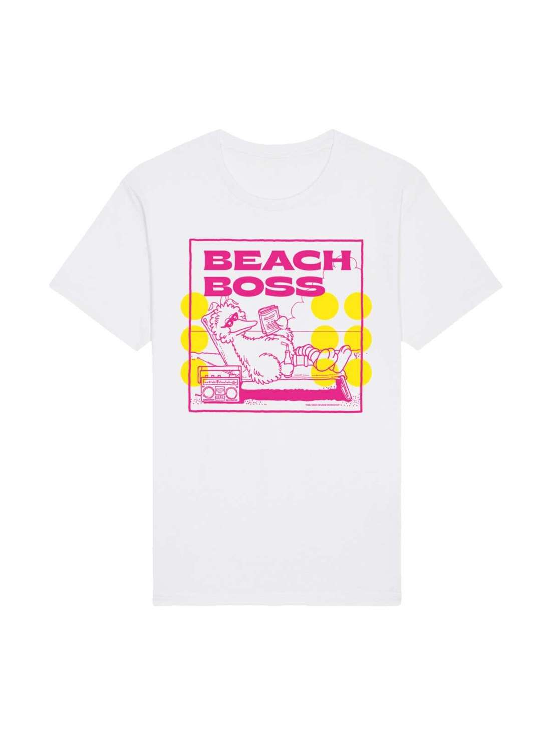 Футболка Sesamstraße Bibo Beach Boss