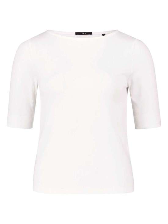 Кофта с вырезом лодочкой