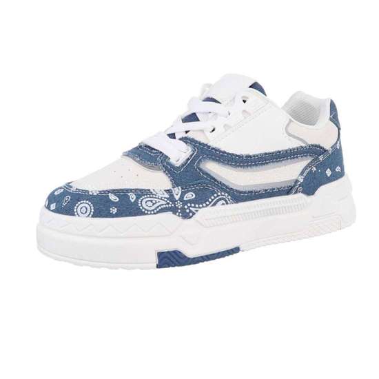 синий деним