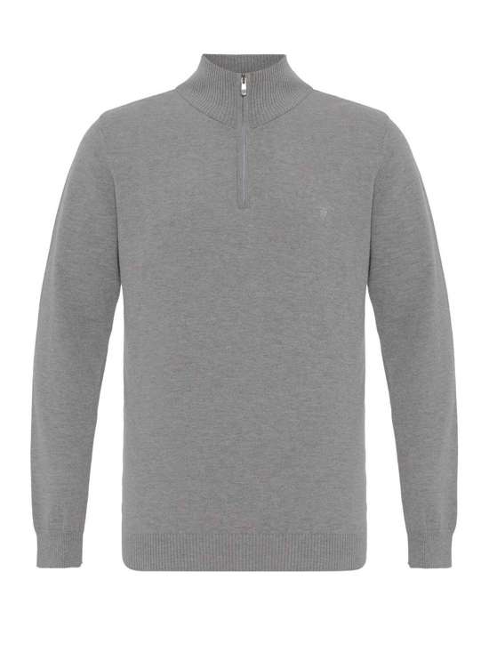 серый меланж