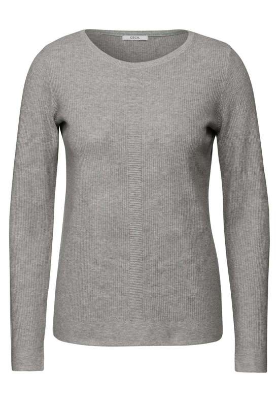 серый меланж