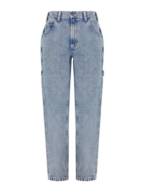 синий деним