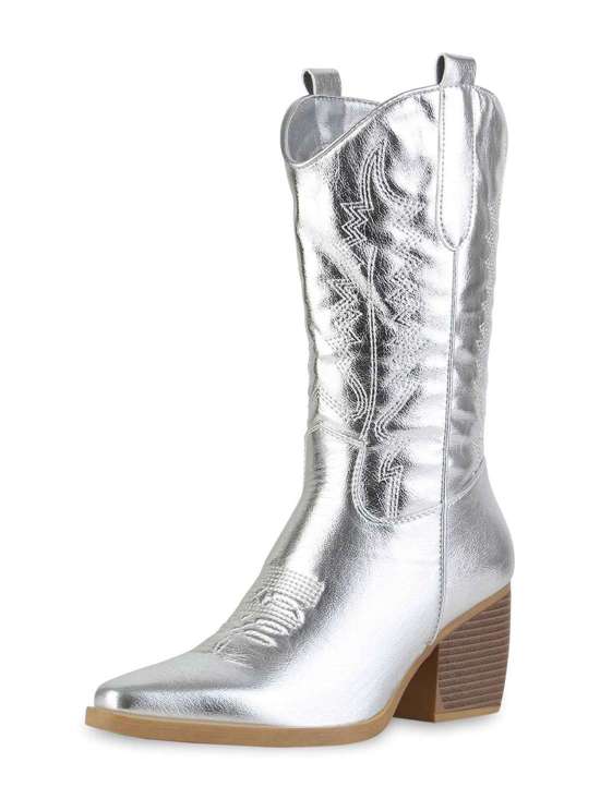 серебристый