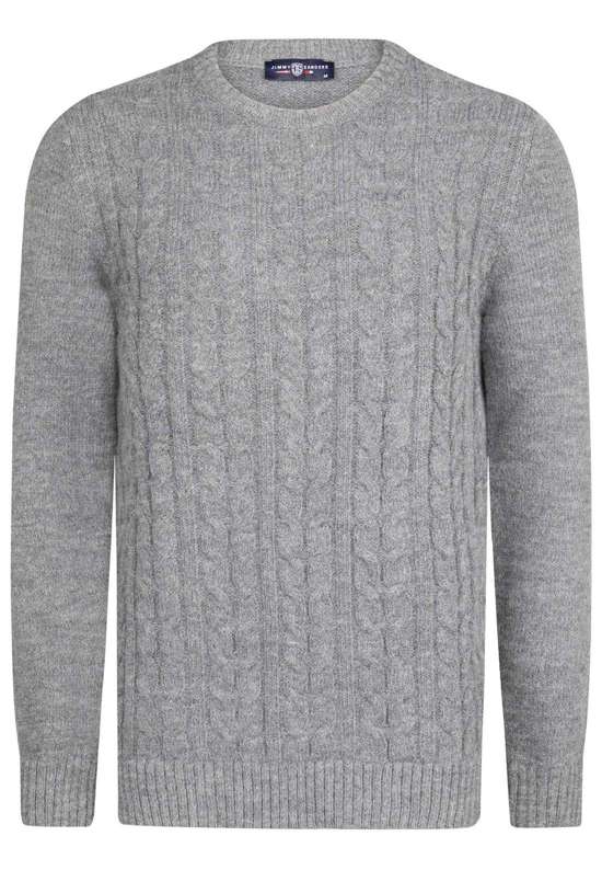 серый меланж