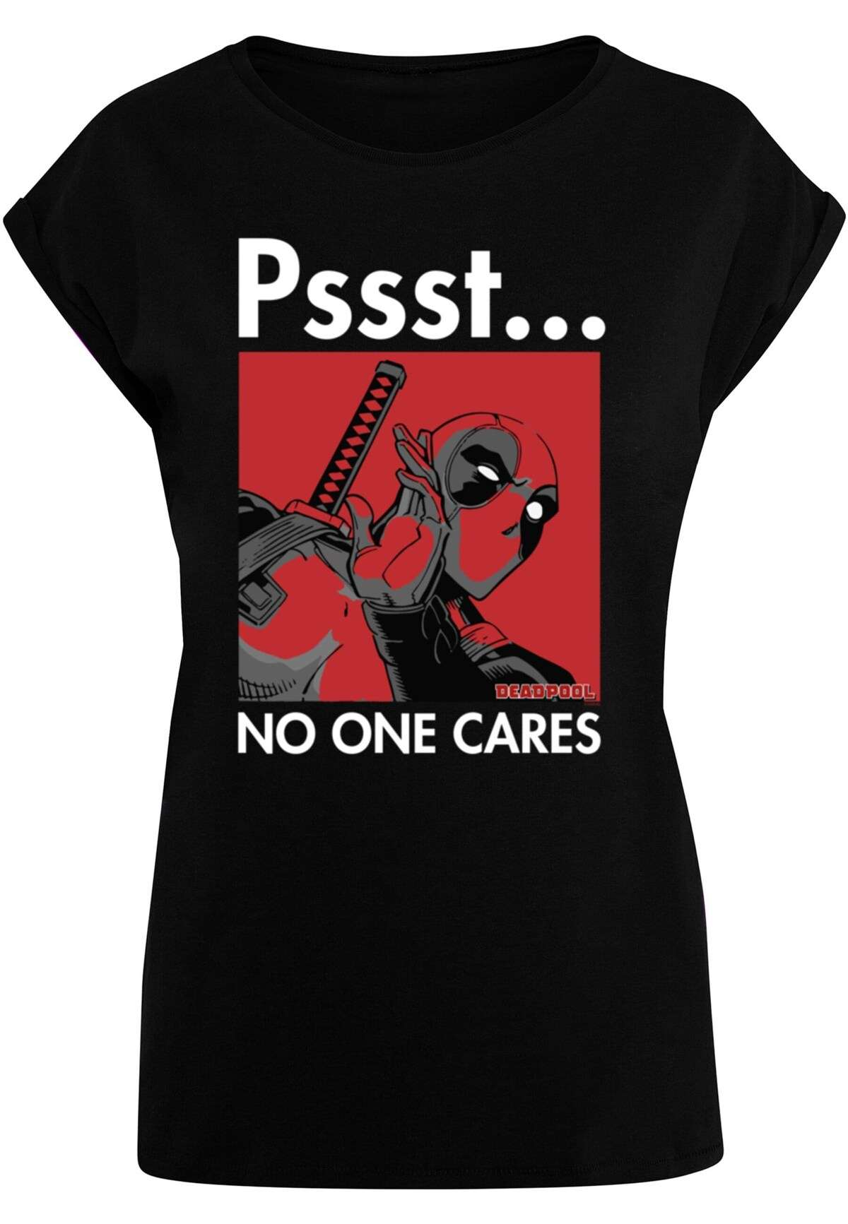 Футболка Deadpool - No One Cares