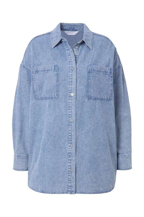 синий деним