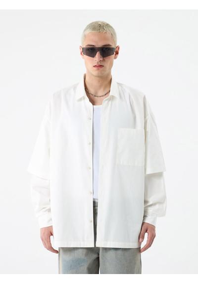 белый
