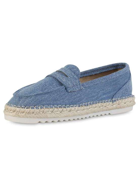 синий деним