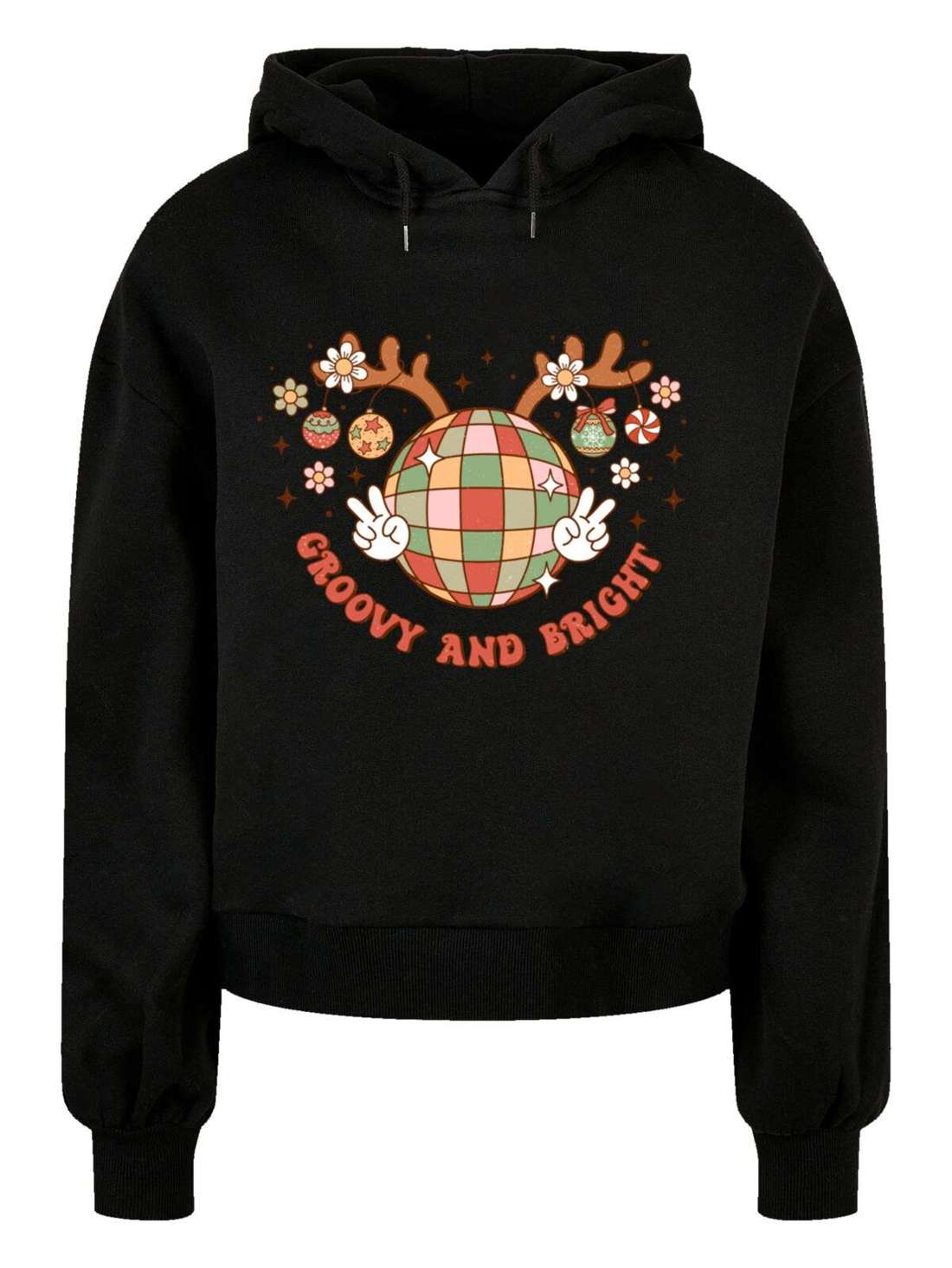 Свитшот Groovy And Bright Christmas Disco Deer