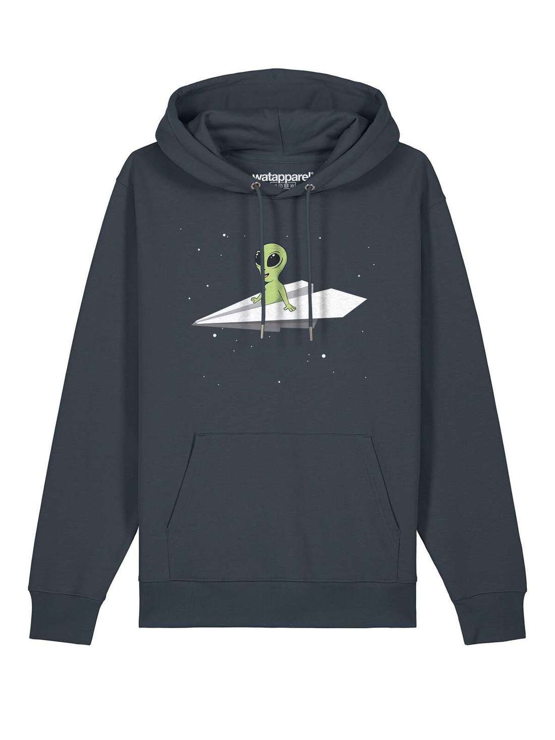 Свитшот Alien on a paper plane