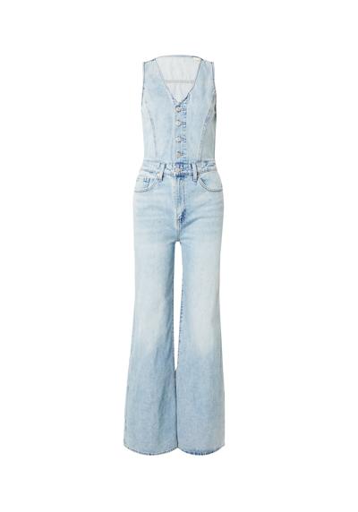 Комбинезон Denim Wide Leg Jumpsuit