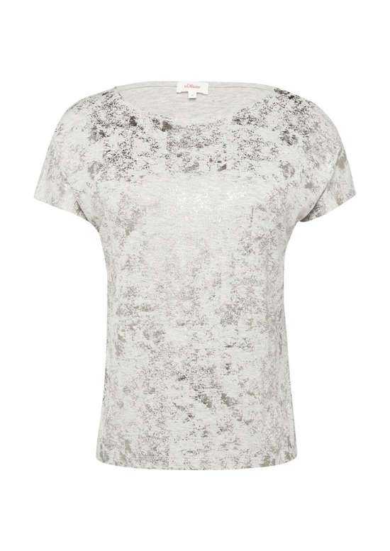 серый меланж