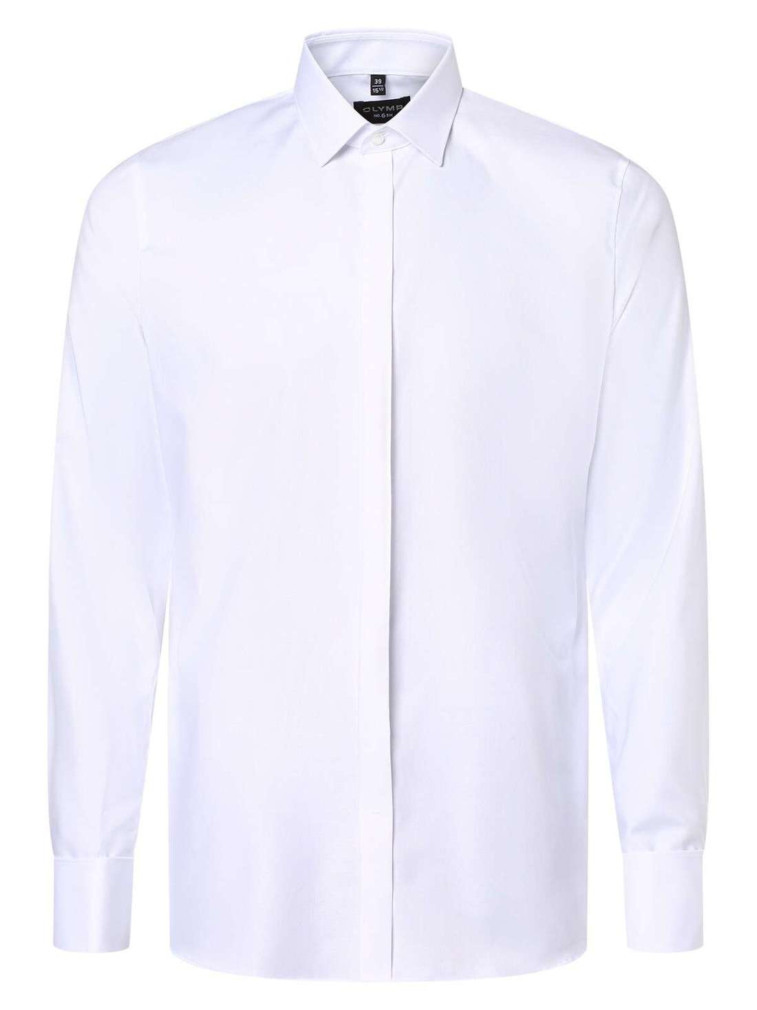 Деловая рубашка узкого кроя