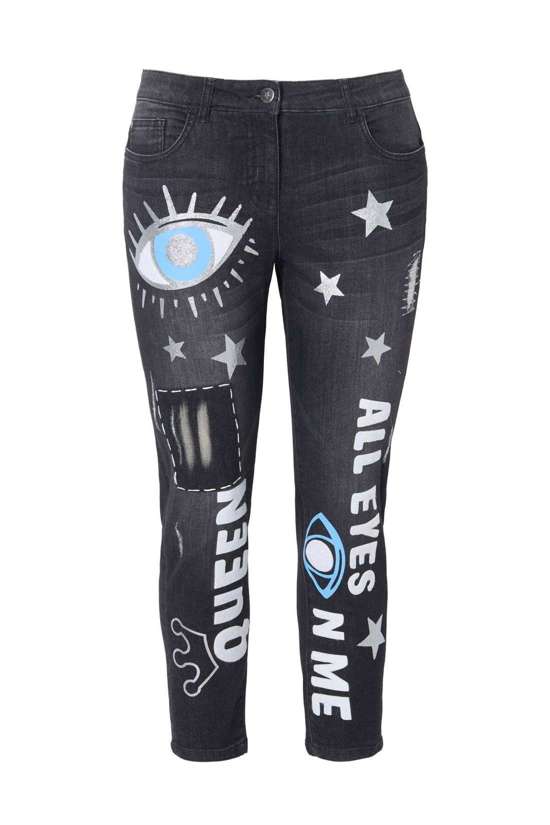 черный деним