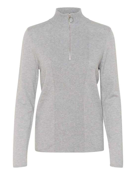 серый меланж