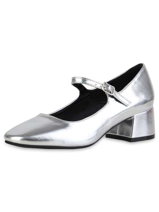 серебристый