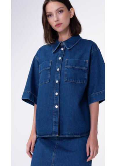 Кофта GIANA SHORT SLEEVE DENIM