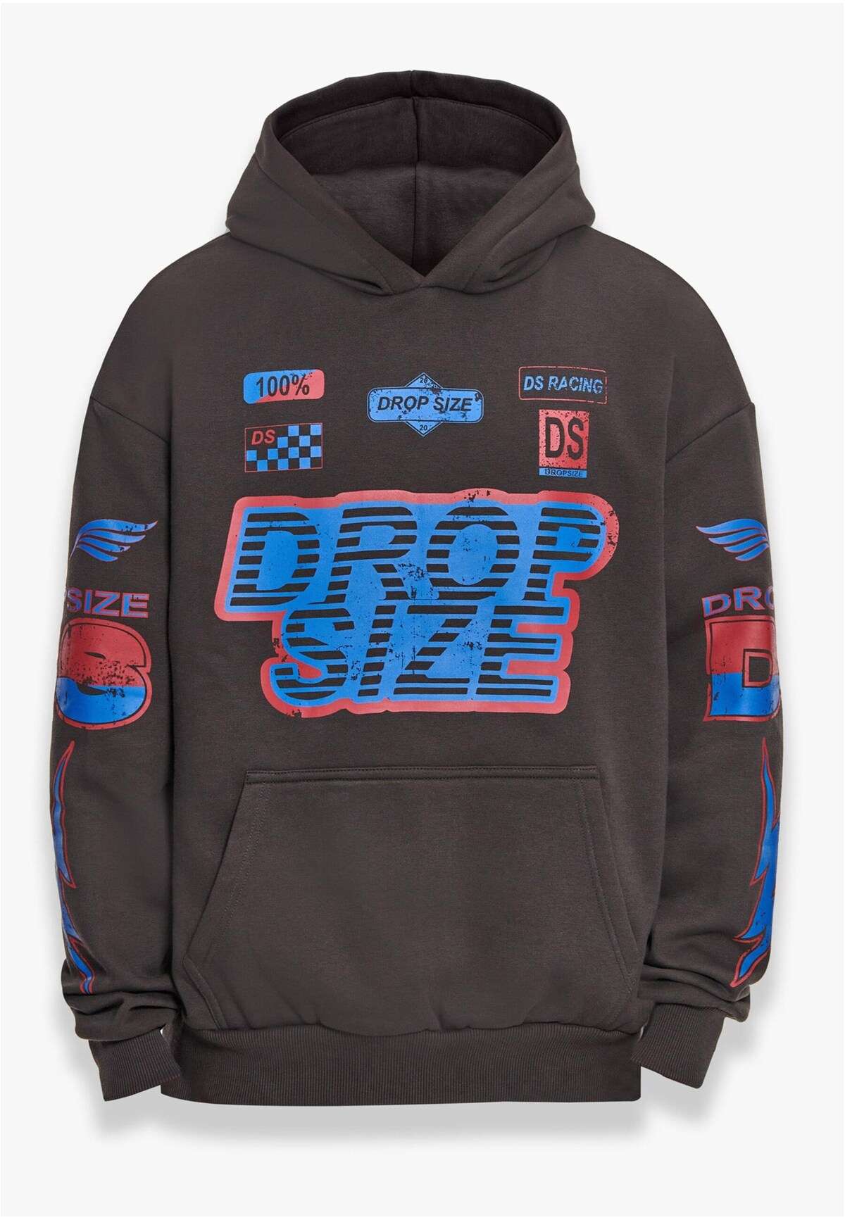 Herren ' Dropsize Heavy Oversize Racing Hoodie '