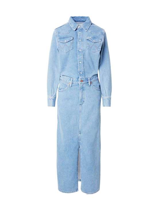 синий деним