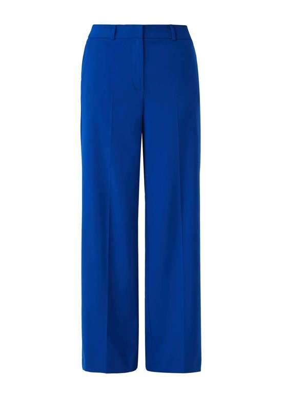 Широкие брюки со складками