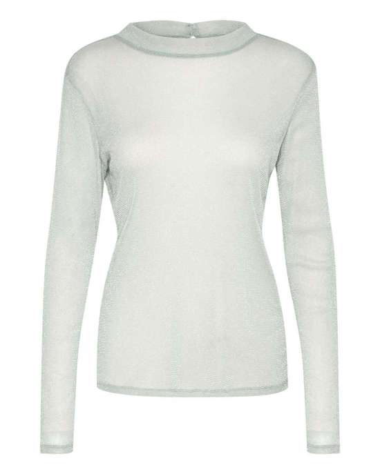 серебристый