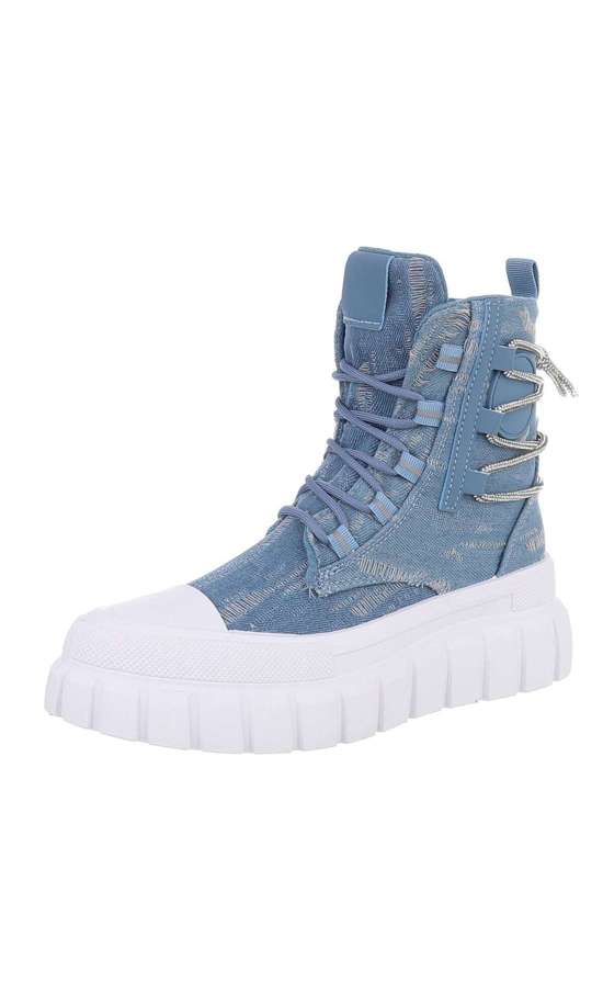 синий деним