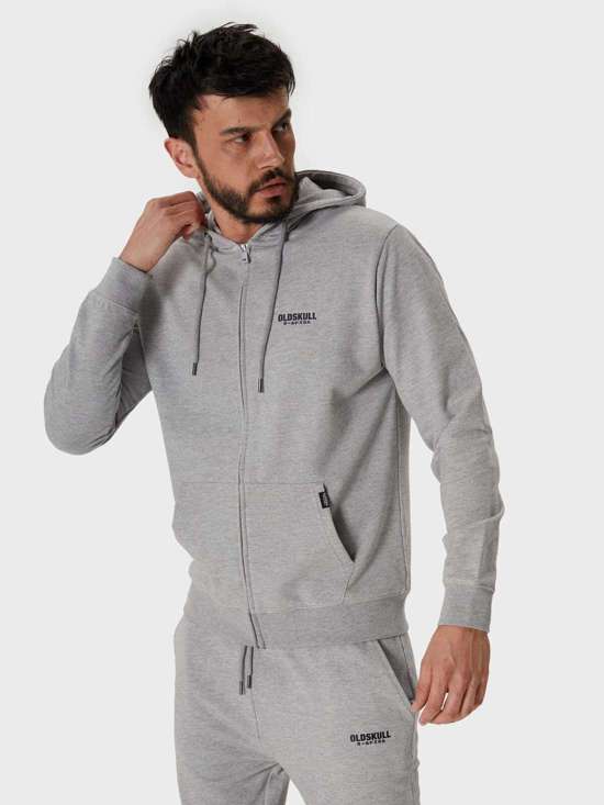 серый меланж