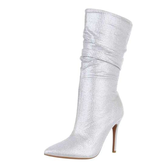 серебристый